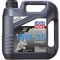 Синтетическое мото масло Ликви Моли 10W-30 4 л