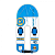 Лыжи детские тренировочные O'Brien PLATFORM TRAINERS S22