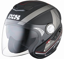 Мотошлем IXS HX 91 черно-серый