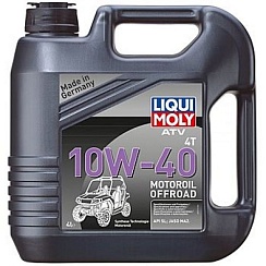Синтетическое масло ликви моли 10w40 для квадроциклов 4 л.