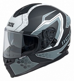 Шлем интеграл IXS HX 1100 2.2 чёрно-белый