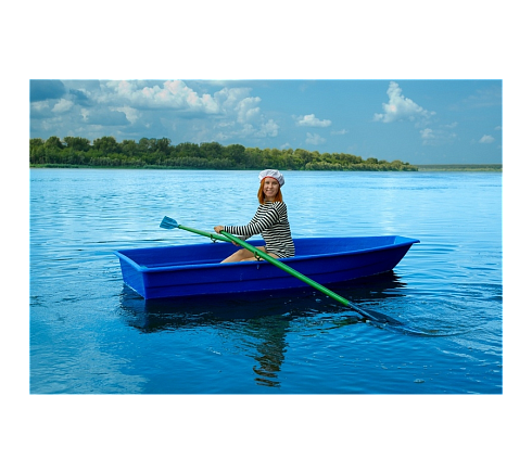 Пластиковая лодка Малютка
