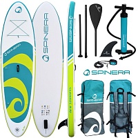 SUP-доска надувная с веслом Spinera Classic 9'10 Pack 2 Green/Teal HDDS S22