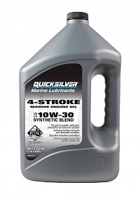 Масло Quicksilver 10w30 4l полу-синтетика