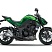 Kawasaki Z1000 ABS Зеленый, черный, синий