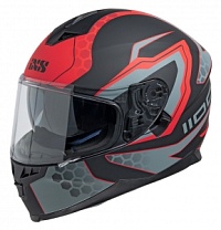 Шлем интеграл IXS HX 1100 2.2 чёрно-красный
