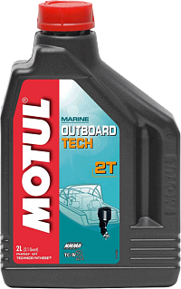 Масло MOTUL OUTBOARD TECH 2T TECHNOSYNT 5 л