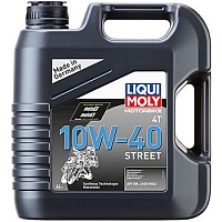 Синтетическое масло ликви моли 10w40 для мотоциклов 4 л.