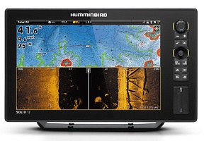 Эхолот Humminbird SOLIX 12 CHIRP MEGA SI GPS