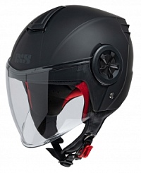 Открытый мотошлем Jet Helmet iXS 851 1.0 Чёрный