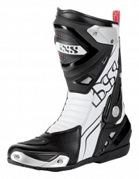 Мотоботы IXS X-Sport Boots RS-400 чёрно-белые